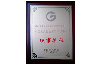 2013年中国家具协会理事单位